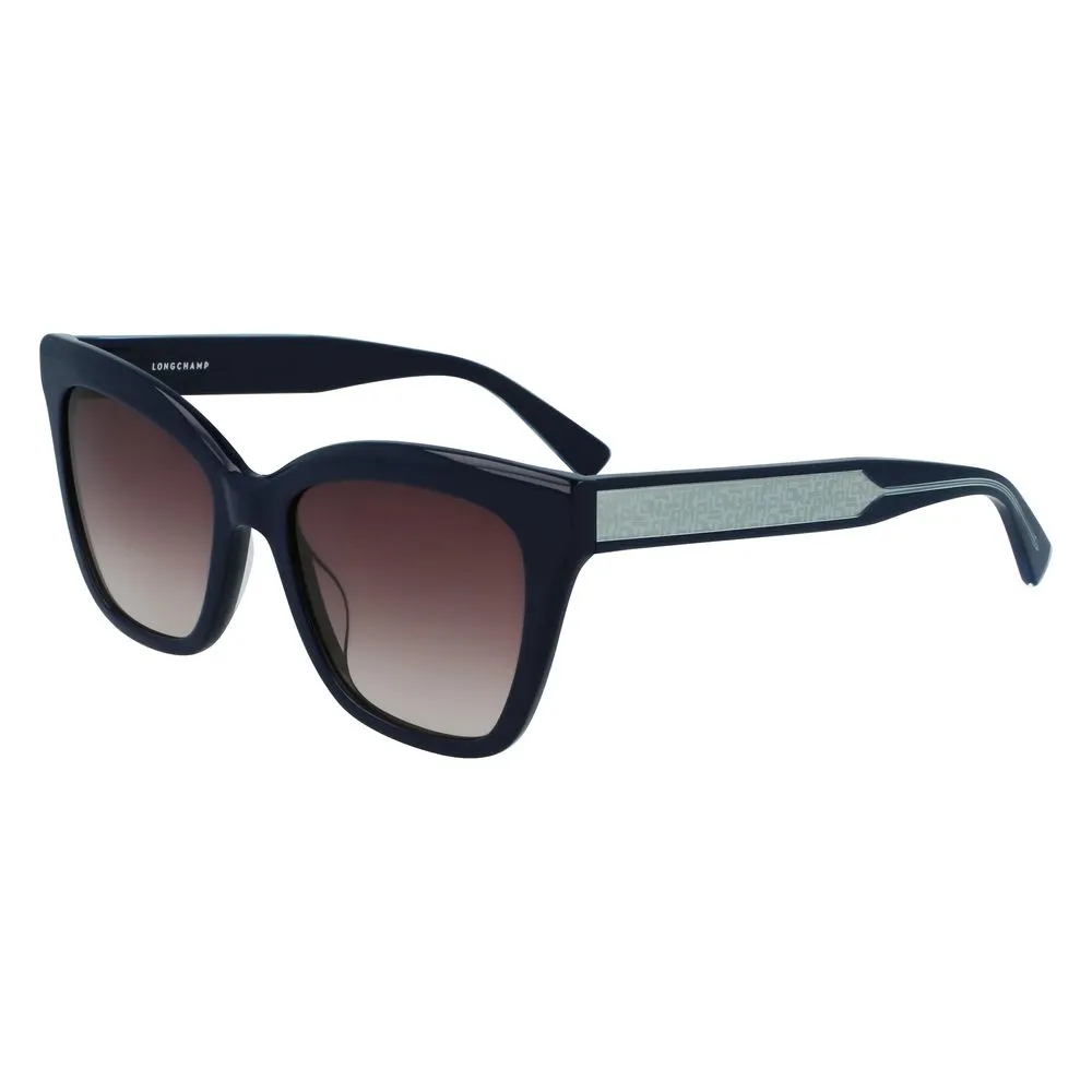 Longchamp Women's Blue Acetate Sunglasses