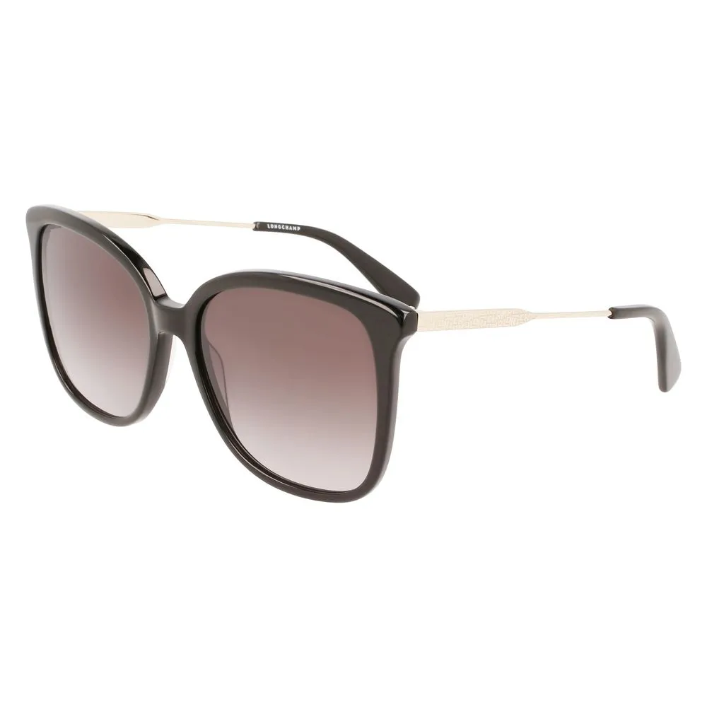 Longchamp Women's Black Acetate Sunglasses