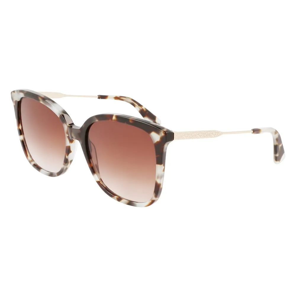 Longchamp Women's Blue Acetate Sunglasses