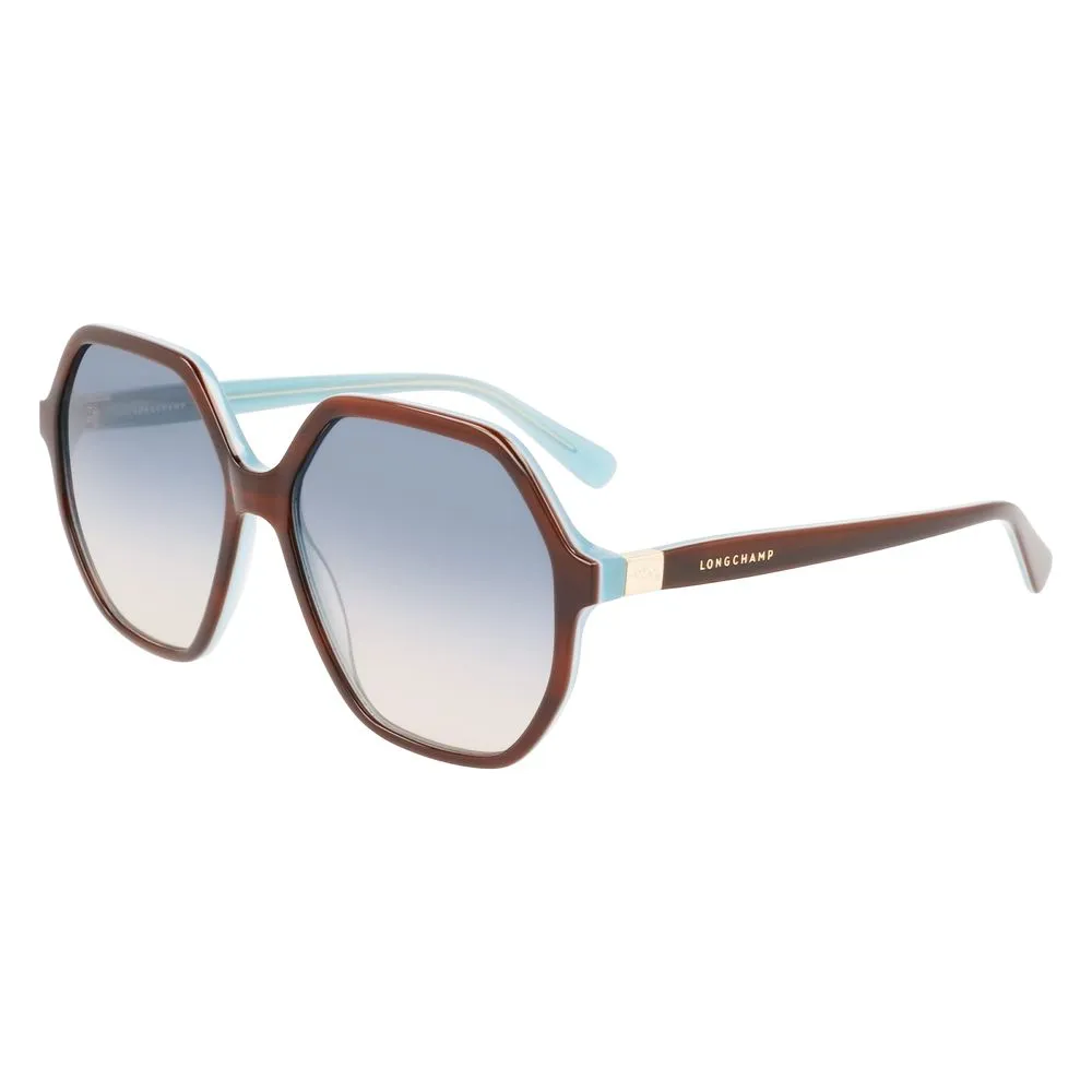 Longchamp Women's Brown Acetate Sunglasses