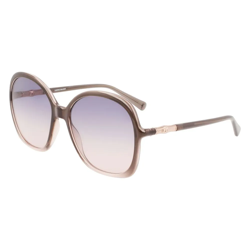 Longchamp Women's Gray Bio Injected Sunglasses