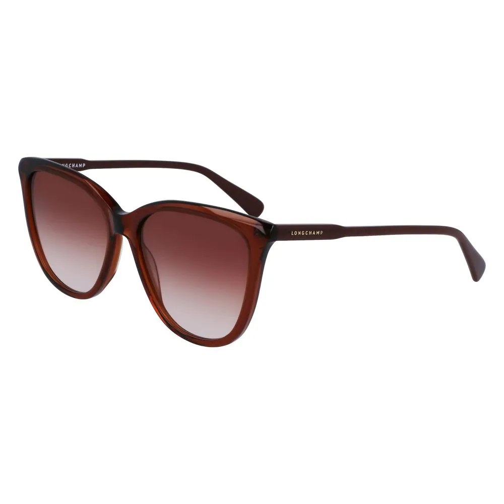 Longchamp Women's Brown Acetate Sunglasses