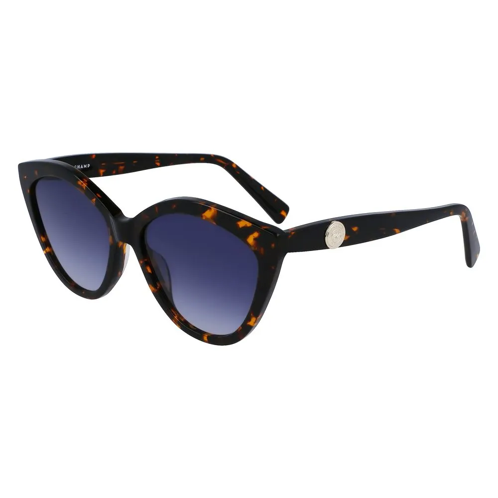 Longchamp Women's Brown Acetate Sunglasses