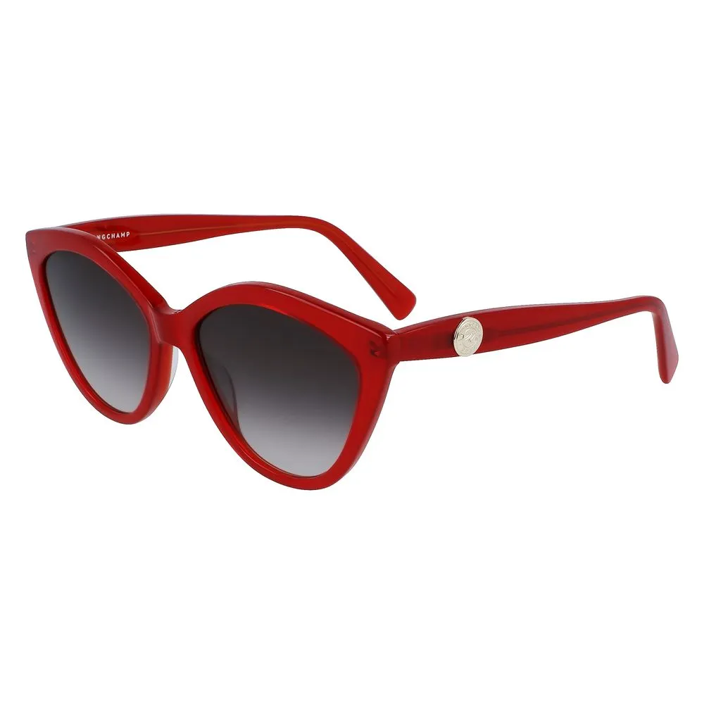 Longchamp Women's Red Acetate Sunglasses