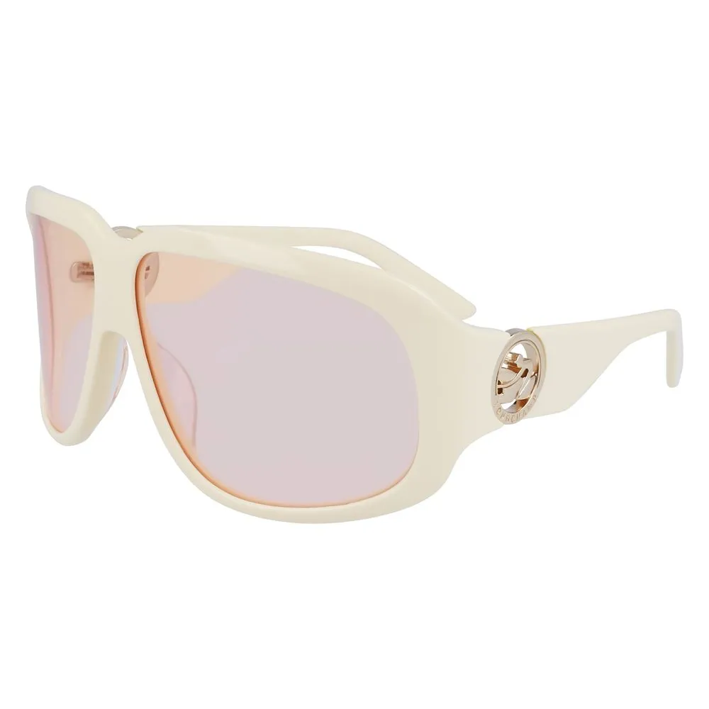 Longchamp Women's White Acetate Sunglasses