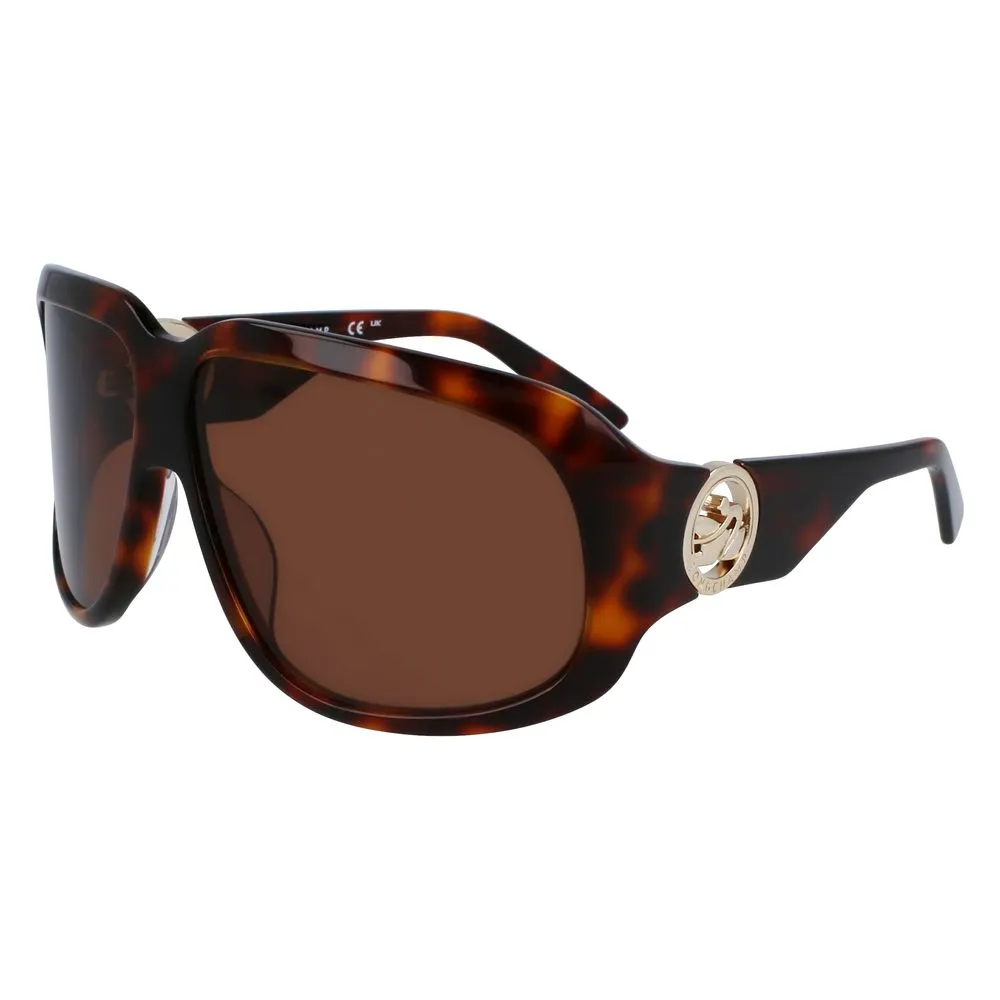 Longchamp Women's Brown Acetate Sunglasses