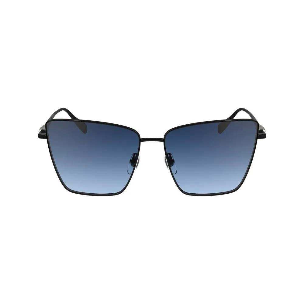 Longchamp Women's Black Metal Sunglasses
