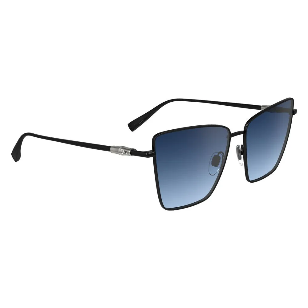 Longchamp Women's Black Metal Sunglasses