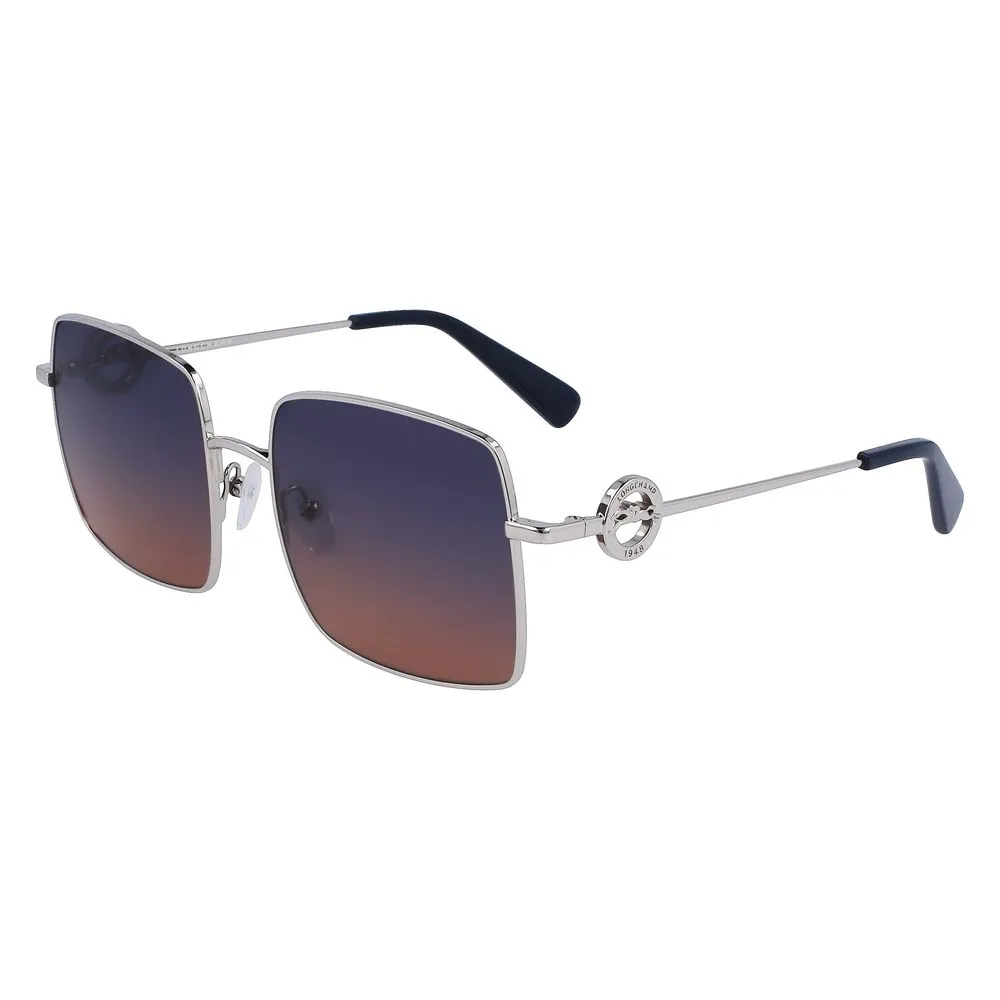 Longchamp Women's Gray Metal Sunglasses