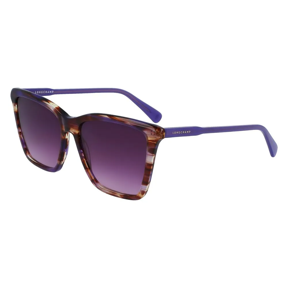 Longchamp Women's Purple Acetate Sunglasses
