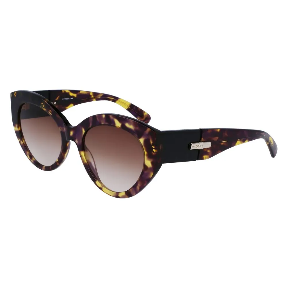 Longchamp Women's Purple Acetate Sunglasses