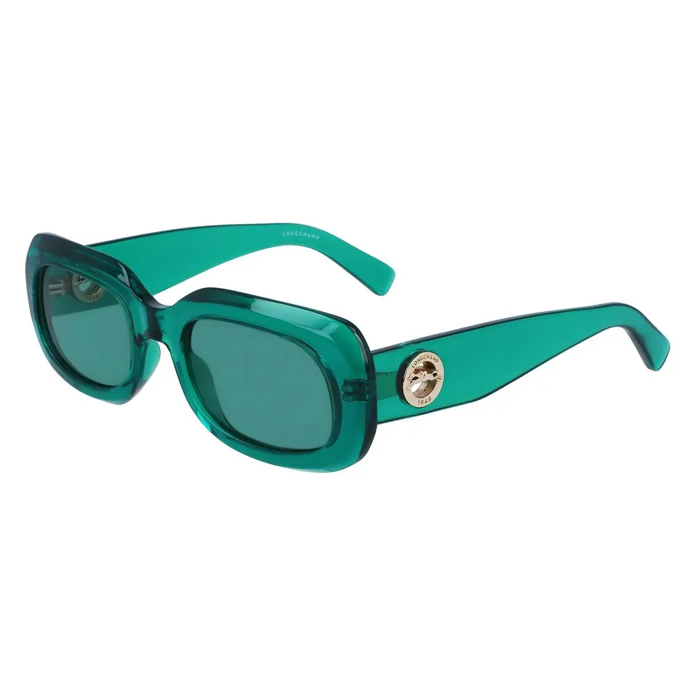 Longchamp Women's Green Injected Sunglasses