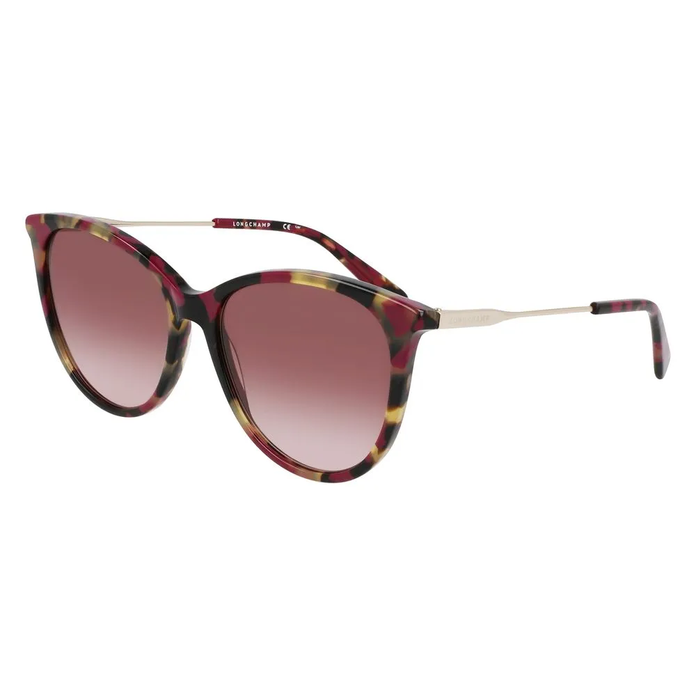 Longchamp Women's Red Acetate Sunglasses