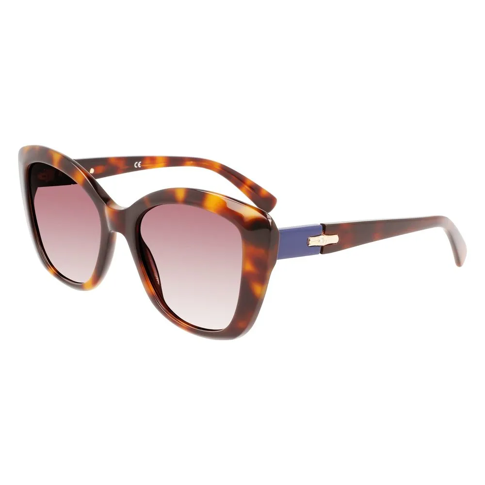 Longchamp Women's Brown Acetate Sunglasses