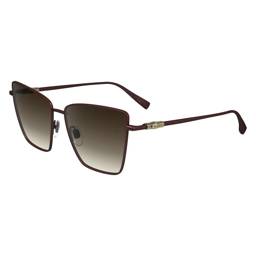 Longchamp Women's Red Metal Sunglasses