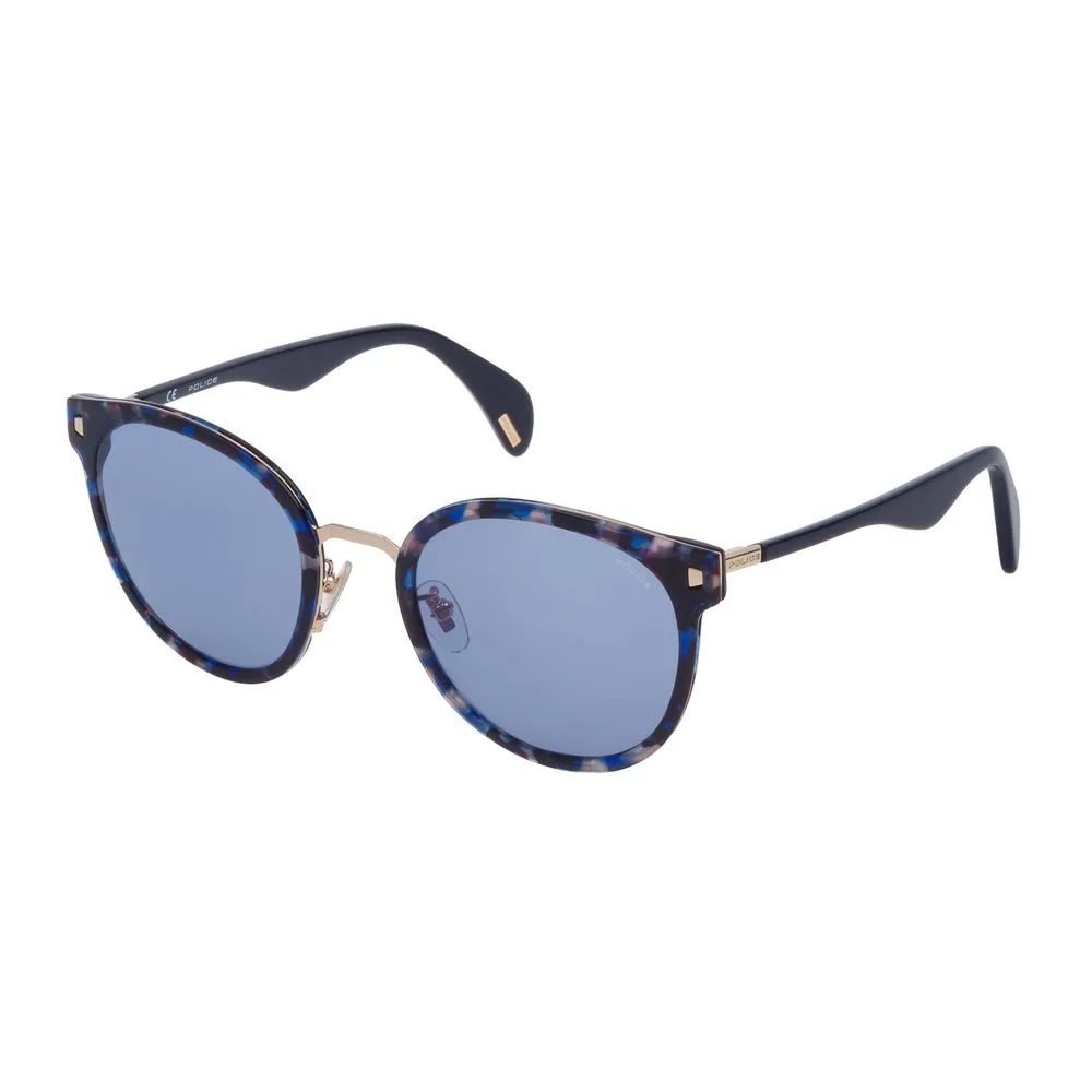 Police Women's Blue Acetate Sunglasses
