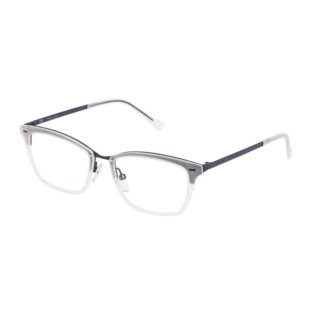 Police Women's Blue Metal Frames