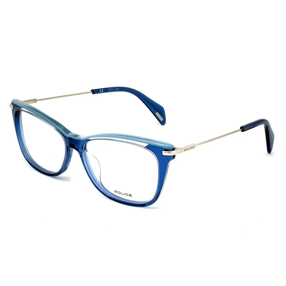 Police Women's Blue Acetate Frames