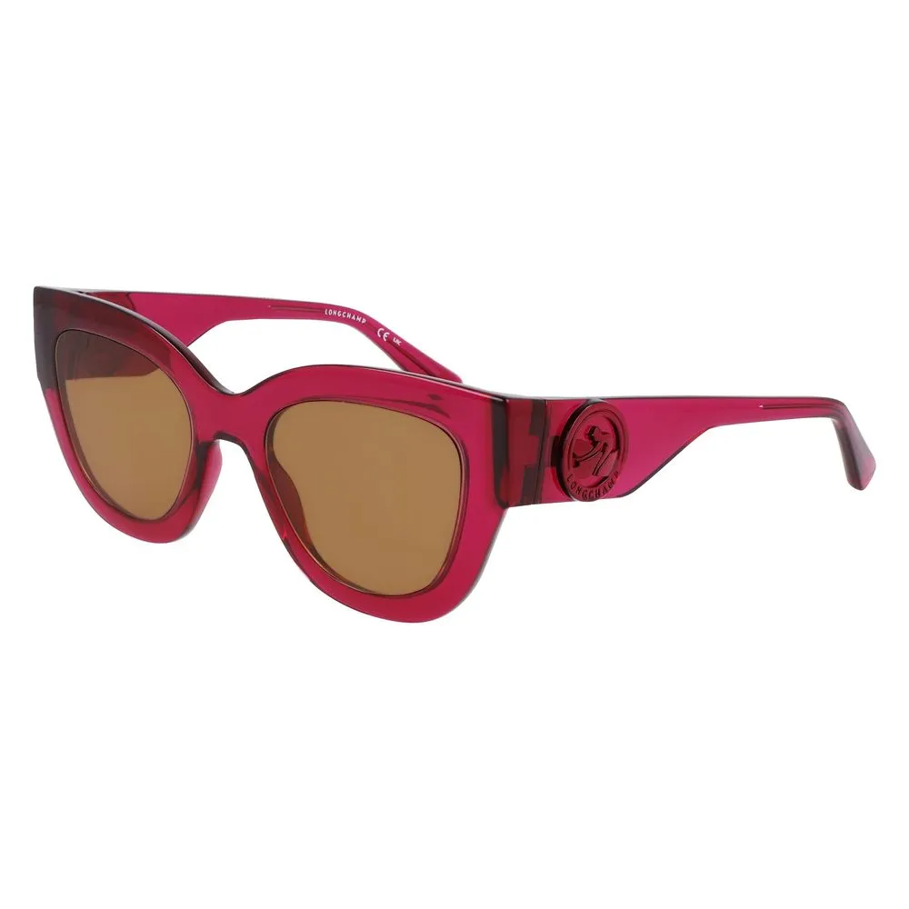 Longchamp Women's Purple Injected Sunglasses