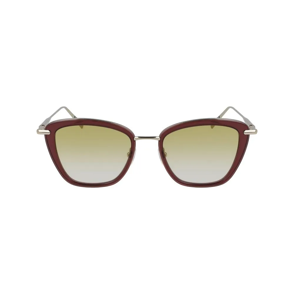 Longchamp Women's Red Metal Sunglasses