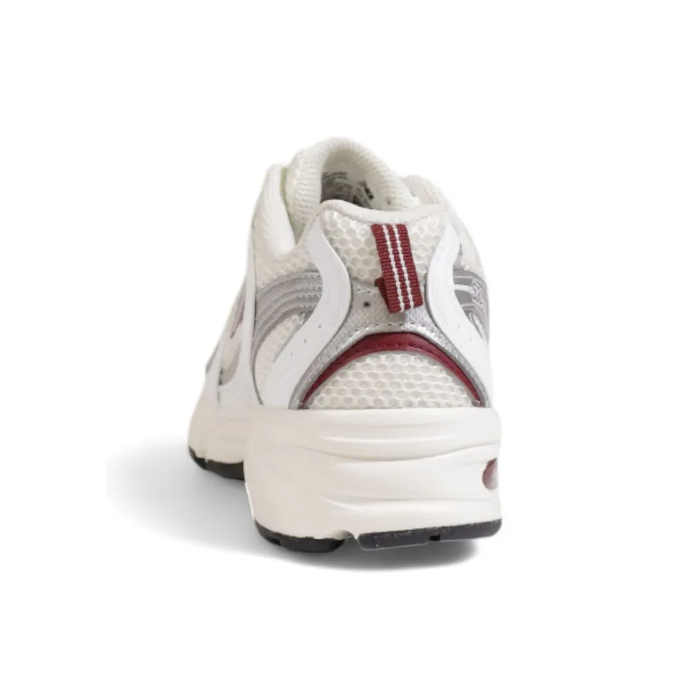 New Balance Women's Cream Synthetic Material Sneaker