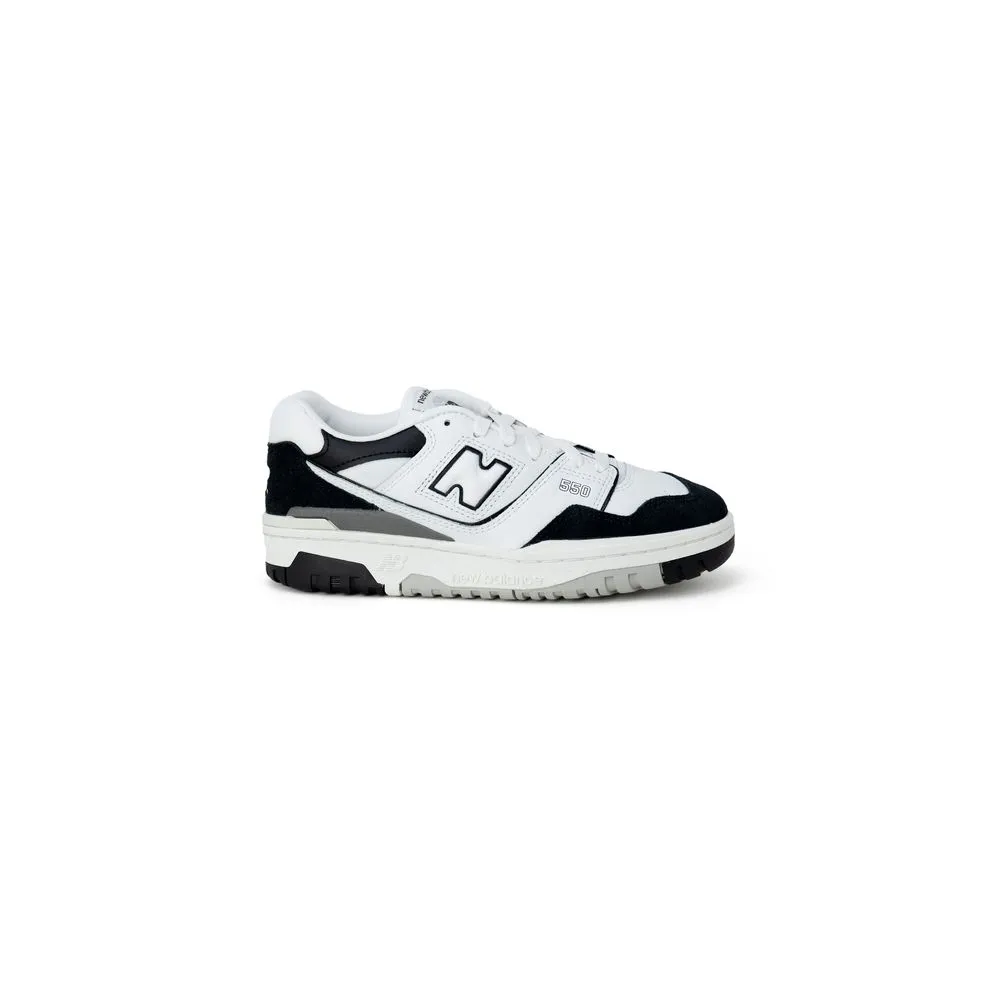 New Balance Women's Black Synthetic Leather Sneaker