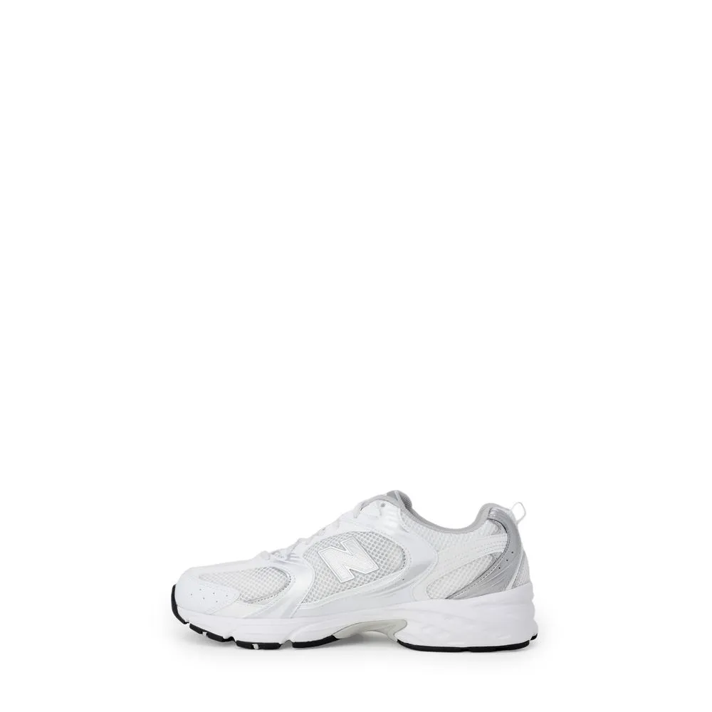 New Balance Women's Gray Synthetic Leather Sneaker