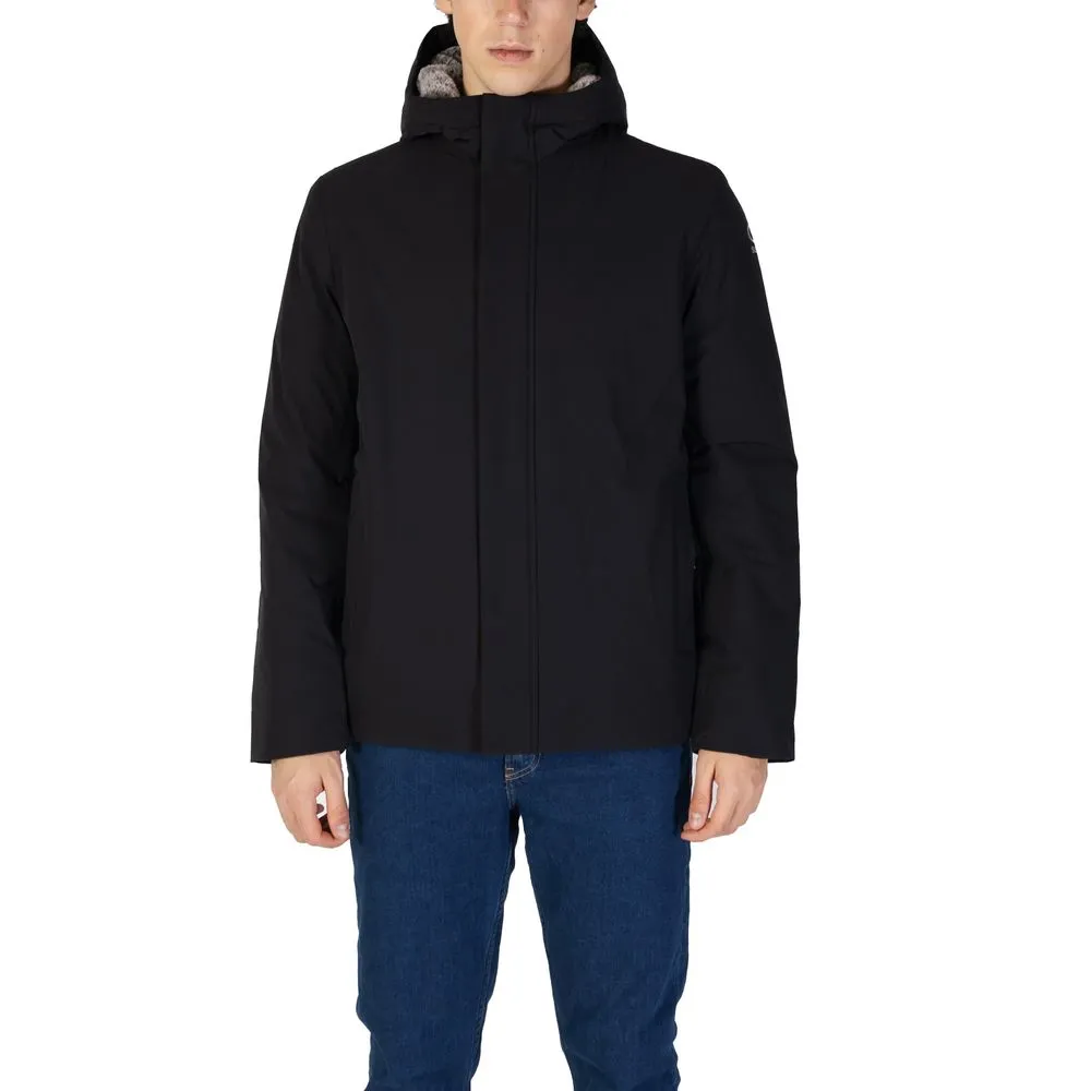 Suns Men's Black Polyester Jacket