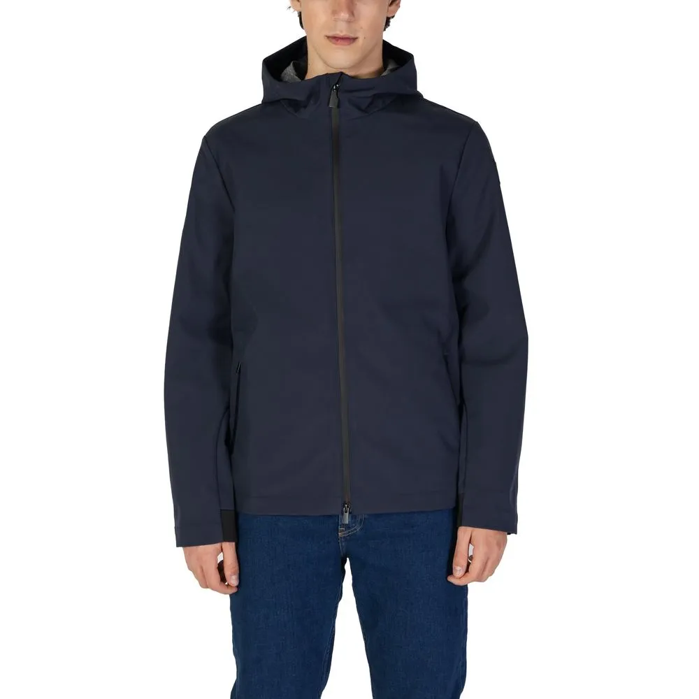 Suns Men's Blue Polyester Jacket