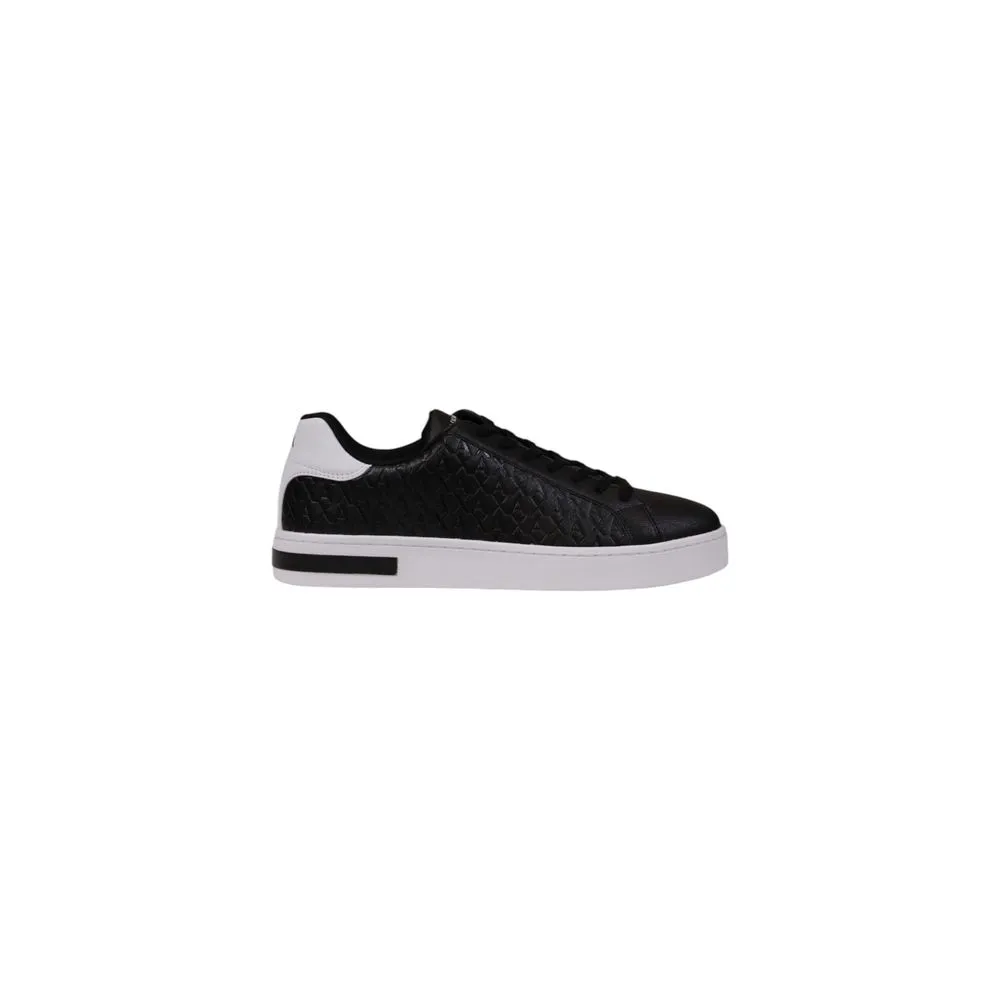 Armani Exchange Men's Black Polyester Sneaker