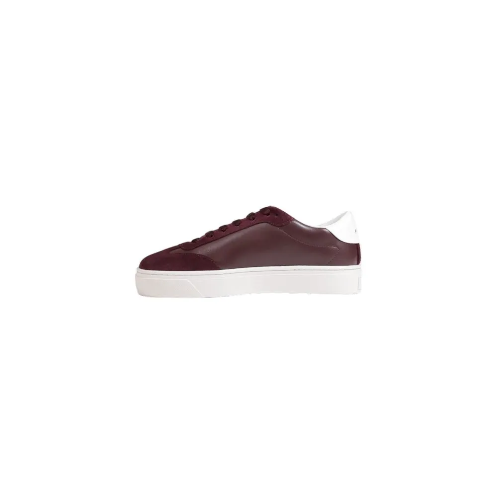 Furla Women's Bordeaux Leather Sneaker