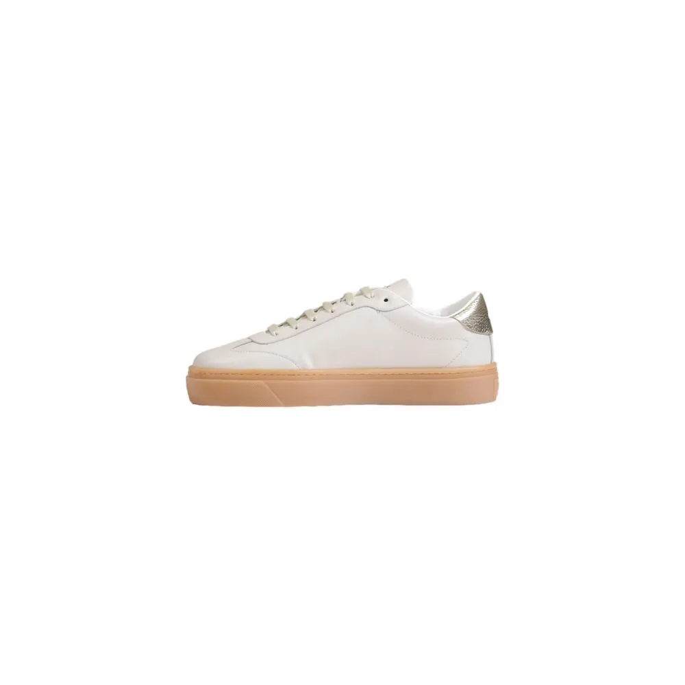 Furla Women's Gray Leather Sneaker