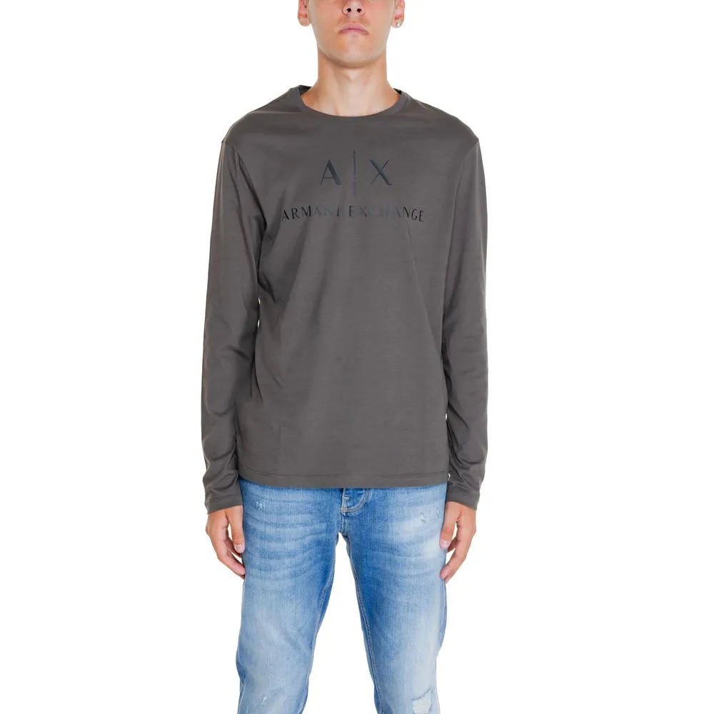 Armani Exchange Men's Green Cotton Shirt