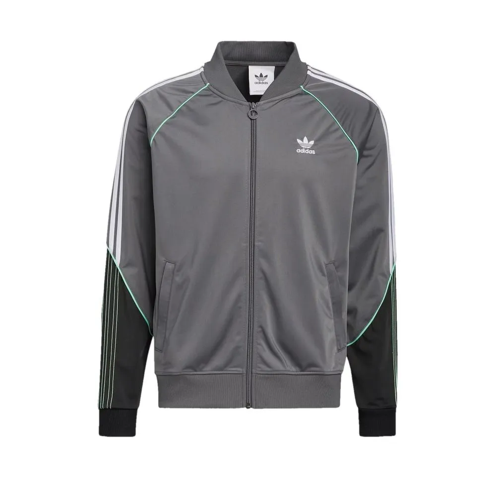 Adidas Men's Gray Recycled Polyester Sweater