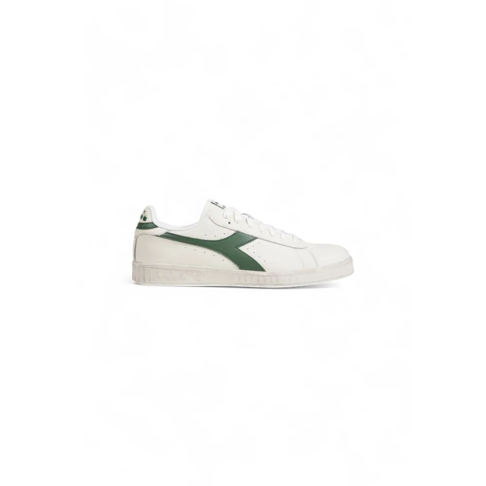 Diadora Men's Green Leather Sneaker