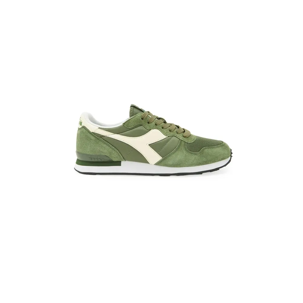 Diadora Men's Green Leather Sneaker