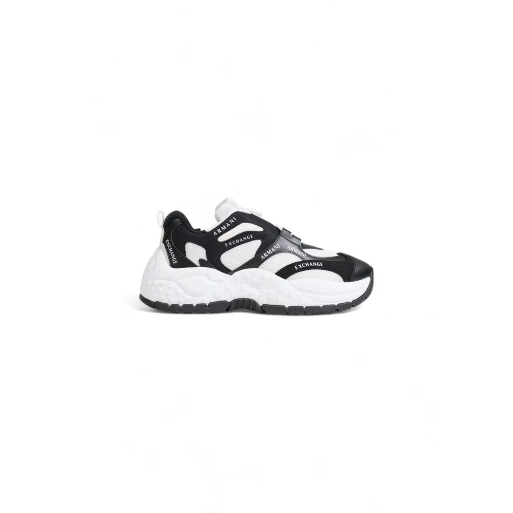 Armani Exchange Women's Black Polyester Sneaker