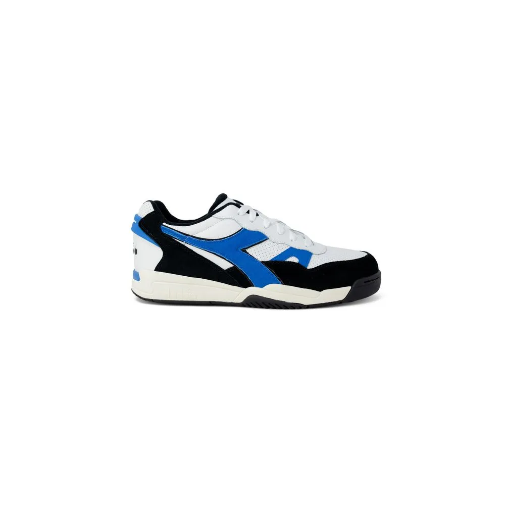 Diadora Men's Blue Suede Sneaker