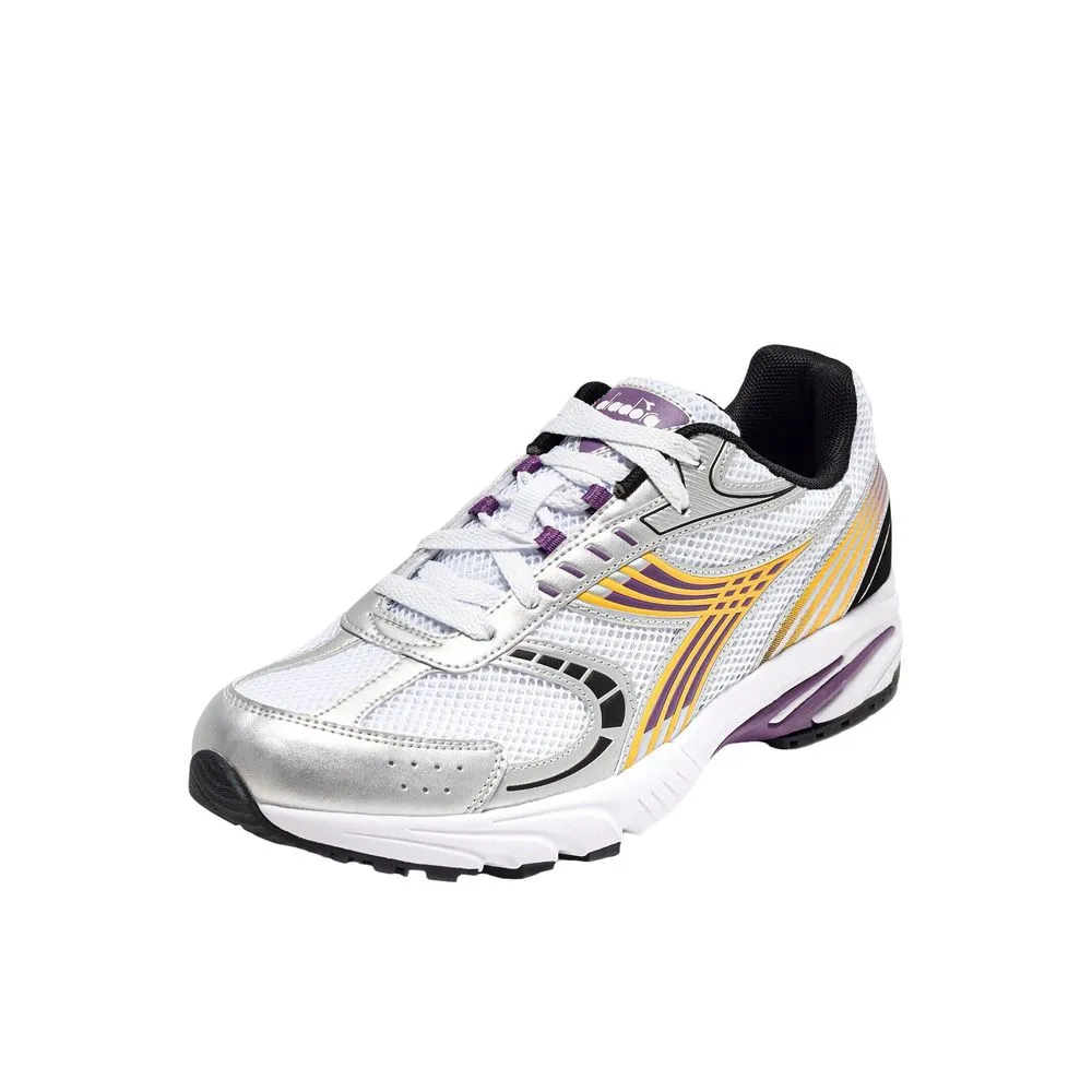 Diadora Men's Purple Synthetic Material Sneaker