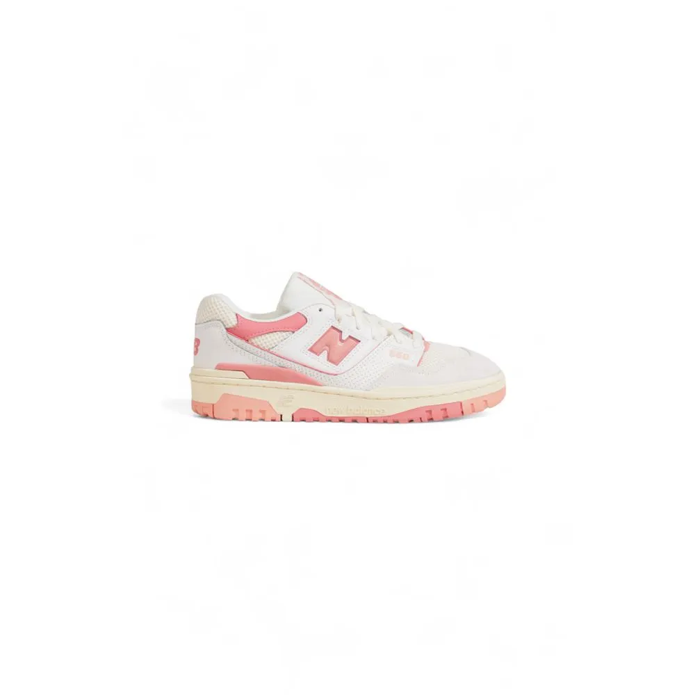 New Balance Women's Orange Synthetic Leather Sneaker