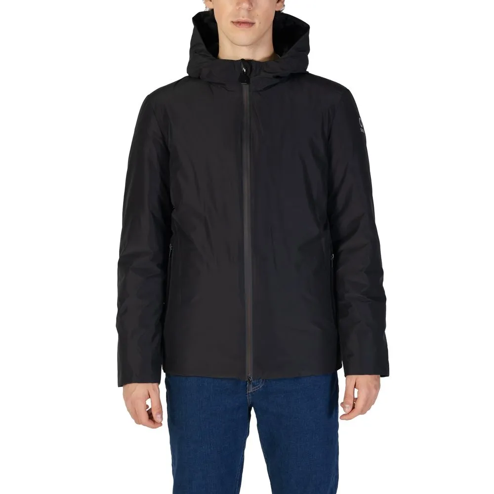 Suns Men's Black Polyester Jacket