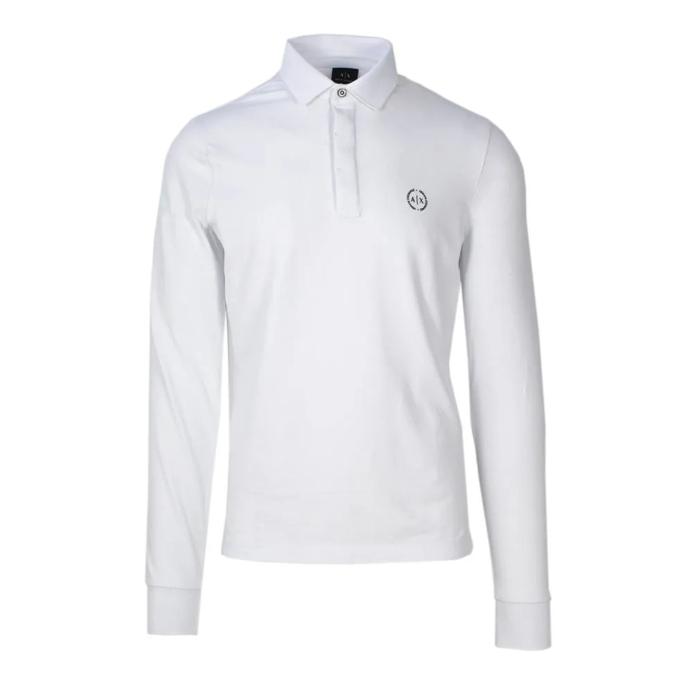 Armani Exchange Men's White Cotton T-Shirt