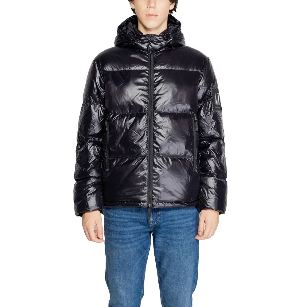 Armani Exchange Men's Black Polyamide Jacket