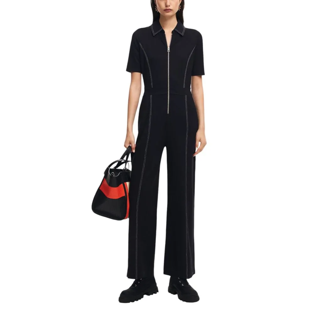 Desigual Women's Black Viscose Suits & Blazer