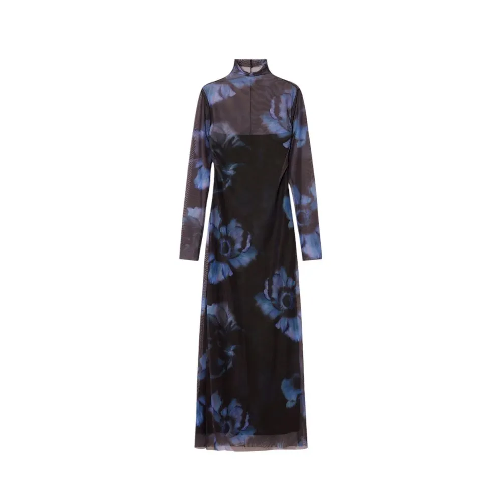 Desigual Women's Blue Polyester Dress