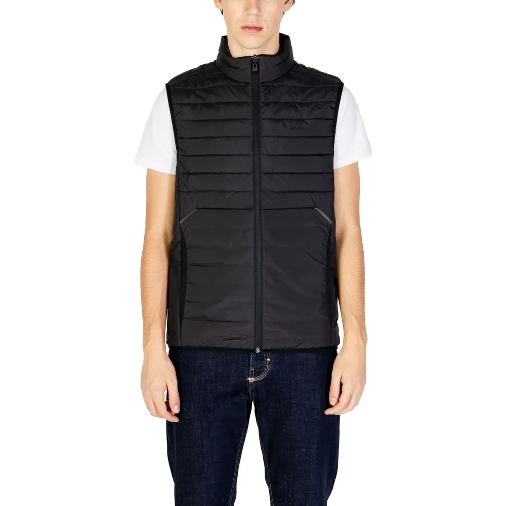 Hugo Boss Men's Black Polyester Jacket