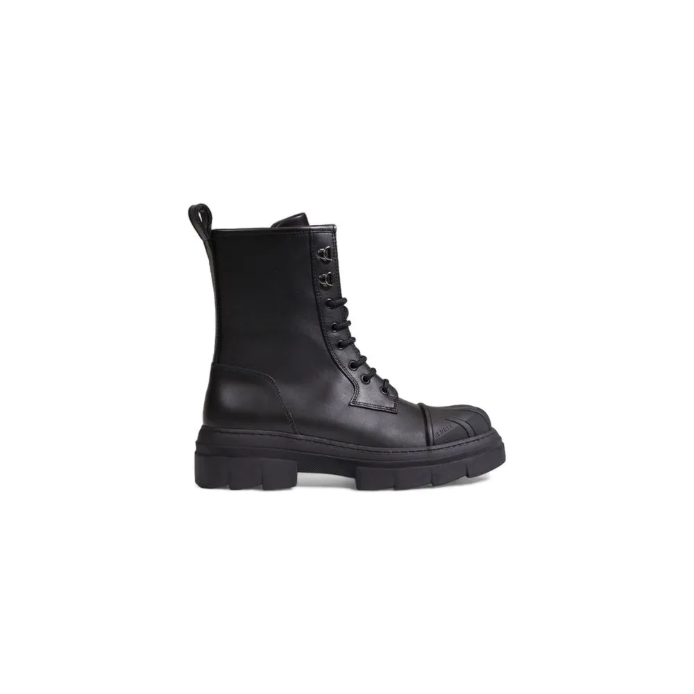 Furla Women's Black Leather Boot