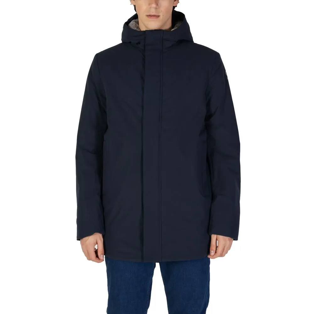 Suns Men's Blue Polyester Jacket