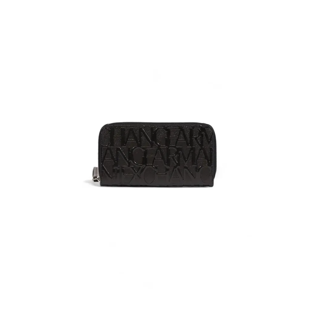 Armani Exchange Men's Black Polyester Wallet