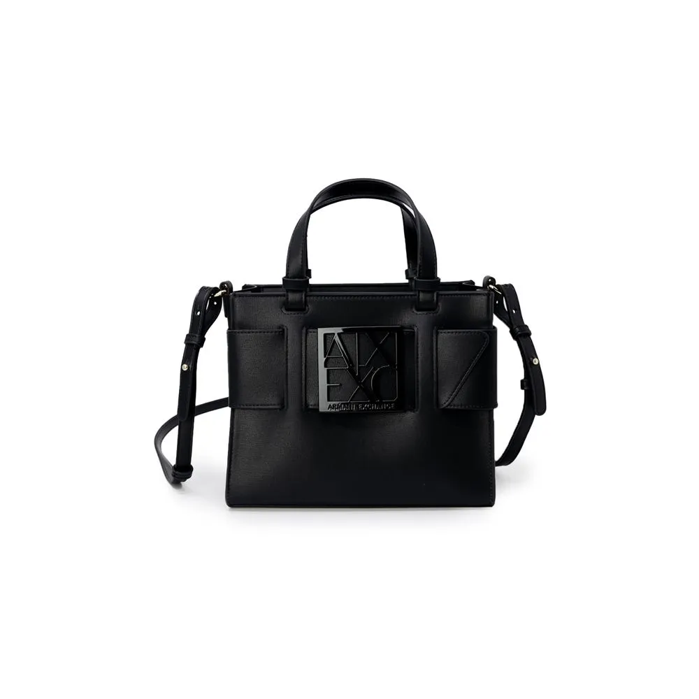 Armani Exchange Women's Black Polyethylene Handbag